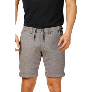 Mason's, Korte broeken, Heren, Blauw, XL, Navy Blue Chino Jogger Bermuda Shorts