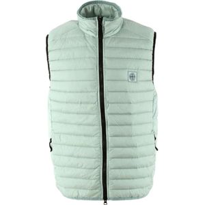 Stone Island, Jassen, Heren, Groen, S, Groene Heren Bodywarmer