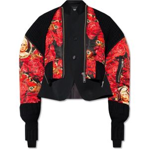 Undercover, Jas met bloemenmotief Rood, Dames, Maat:M