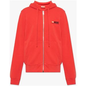 Diesel, Capuchon Rood, Heren, Maat:M