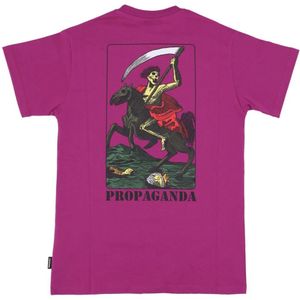 Propaganda, Tops, Heren, Paars, L, T-Shirts