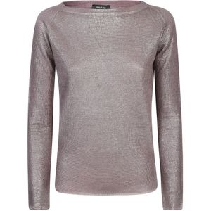 Avant Toi, Long Sleeve Tops Paars, Dames, Maat:M