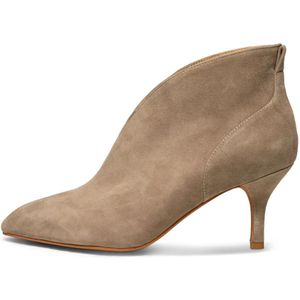 Shoe the Bear, Schoenen, Dames, Beige, 38 EU, Suède, Valentine Suède Haklaarzen - Taupe