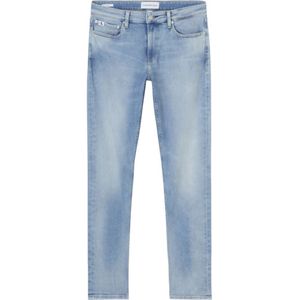 Calvin Klein, Jeans, Heren, Blauw, W33 L32, Slim-Fit Jeans voor Heren