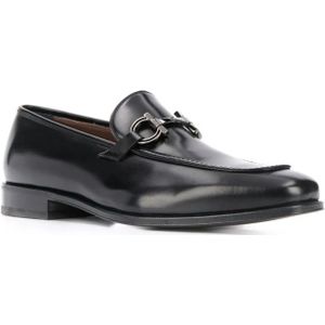 Salvatore Ferragamo, Schoenen, Heren, Zwart, 43 EU, Stijlvolle heren loafers