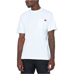 Dickies, Tops, Heren, Wit, S, Casual Luray Zak T-shirt voor Mannen