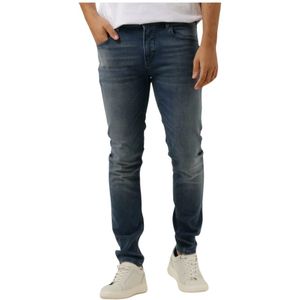 Scotch & Soda, Jeans, Heren, Blauw, W29 L34, Essential Skinny Jeans Blauw