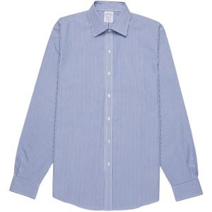 Brooks Brothers, Overhemden, Heren, Blauw, 2Xl, Katoen, Shirts