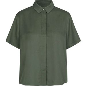 Samsøe Samsøe, Blouses & Shirts, Dames, Groen, XL, Shirts