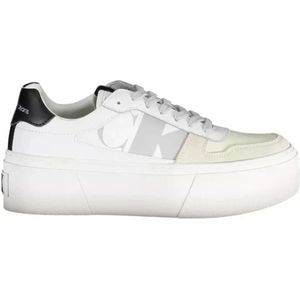 Calvin Klein, Schoenen, Dames, Veelkleurig, 39 EU, Polyester, Platform Sneakers voor vrouwen