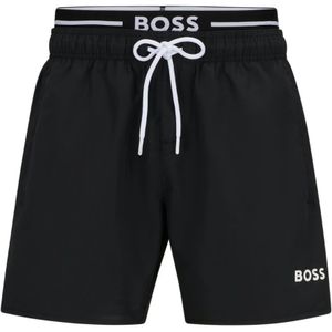 Hugo Boss, Korte broeken, Heren, Zwart, XL, Polyester, Casual Shorts