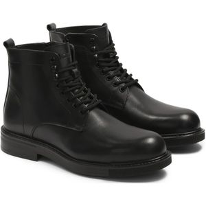 Kazar, Schoenen, Heren, Zwart, 41 EU, Leer, Klassieke veterschoenen voor heren