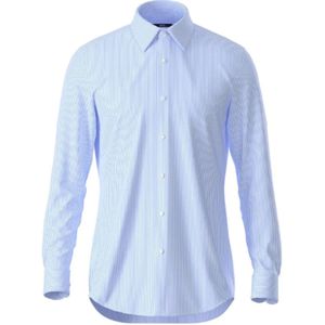 Hugo Boss, Overhemden, Heren, Blauw, S, Normaal shirt