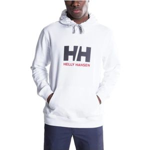 Helly Hansen, Sweatshirts & Hoodies, Heren, Wit, XL, Katoen, Hoodie