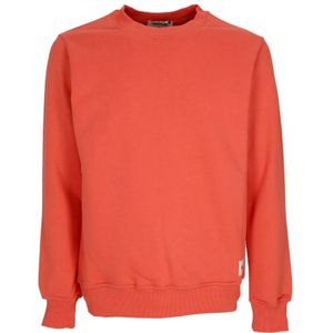 Cat, Sweatshirts & Hoodies, Heren, Oranje, XL, Essential Crewneck Sweatshirt Orange Rust