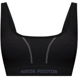 Heron Preston, Sportbeha`s trainen Zwart, Dames, Maat:S/M
