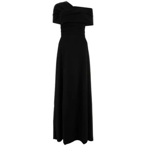CO, Lange jurken Zwart, Dames, Maat:S