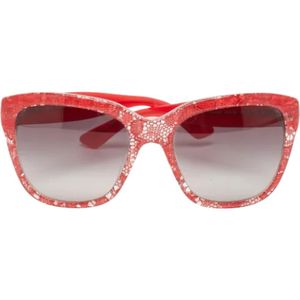 Dolce & Gabbana Pre-owned, Pre-owned Acetate sunglasses Rood, Dames, Maat:ONE Size