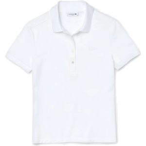 Lacoste, Dames Polo Shirt Wit, Dames, Maat:S