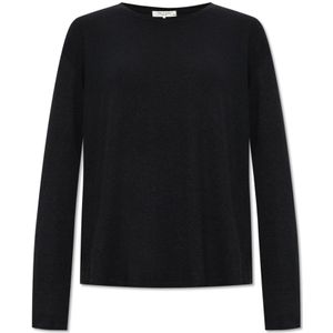 Rag & Bone, Top met lange mouwen Zwart, Dames, Maat:M