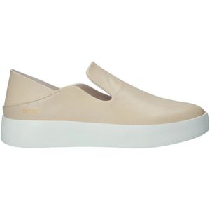 Blackstone, Schoenen, Dames, Beige, 39 EU, Leer, Flora Lamb Slip-ons