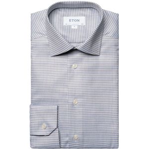 Eton, Moderne Fit Overhemd Blauw, Heren, Maat:XL