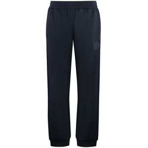 Giorgio Armani, Broeken, Heren, Blauw, L, Modal Polyamide Broek