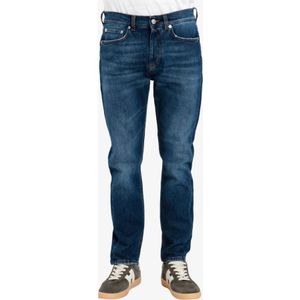 Mauro Grifoni, Jeans, Heren, Blauw, W35, Denim, Slim-fit Jeans