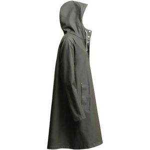 Stutterheim, Jassen, Dames, Groen, 2Xs, Leer, Regenjas