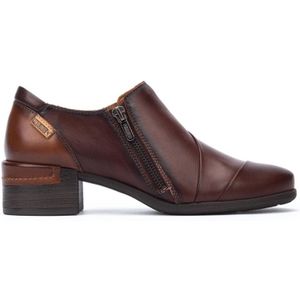 Pikolinos, Schoenen, Dames, Bruin, 38 EU, Leer, Bruine Damesschoen - Malaga Stijl