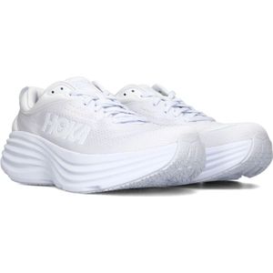 Hoka One One, Schoenen, Heren, Wit, 43 1/3 EU, Heren Bondi 8 Lage Sneakers