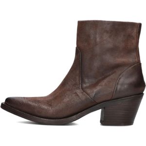 Goosecraft, Schoenen, Dames, Bruin, 37 EU, Leer, Stijlvolle Bruine Enkellaarzen Chaya 1-A