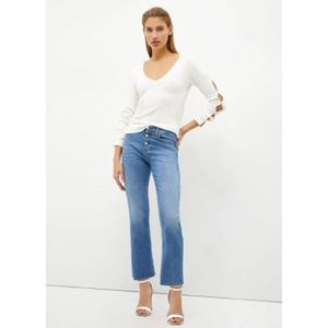 Liu Jo, Jeans, Dames, Blauw, W33, Katoen, Broeken