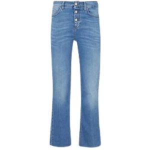 Liu Jo, Jeans, Dames, Blauw, W33, Katoen, Broeken