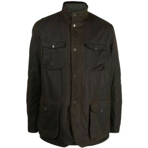 Barbour, Overhemden, Heren, Groen, M, Groene casual shirts voor heren