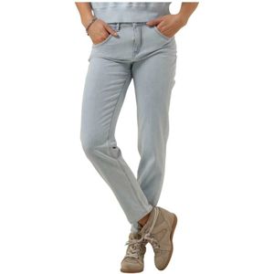 Drykorn, Jeans, Dames, Blauw, W28 L34, Denim, Straight Leg Jeans in Lichtblauw