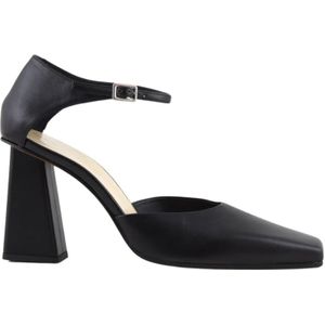 Proenza Schouler, Leren Pumps Zwart, Dames, Maat:39 EU