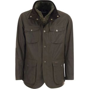 Barbour, Jassen, Heren, Groen, 2Xl, Katoen, Winter Jassen