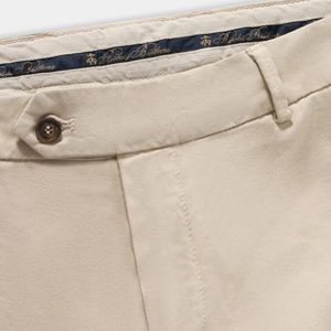 Brooks Brothers, Broeken, Heren, Beige, W32, Katoen, Slim Fit Katoenen Chino's