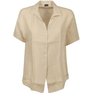 Fay, Blouses & Shirts, Dames, Beige, S, Shirts