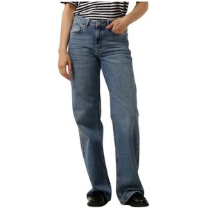 My Essential Wardrobe, Jeans, Dames, Blauw, W26 L32, Denim, High Wide Y Skinny Jeans