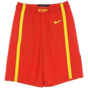 Nike, Olympische Limited Edition Basketbalshorts Rood, Heren, Maat:L