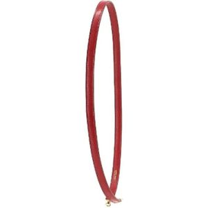 Hermès Vintage, Tweedehands bordeauxrode leren riem Rood, Dames, Maat:ONE Size