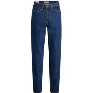 Levi's, Jeans, Dames, Blauw, W28 L30, Katoen, Straight Jeans