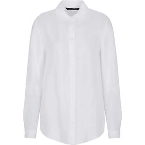 Armani Exchange, Blouses & Shirts, Dames, Wit, XS, Satijn, Shirts