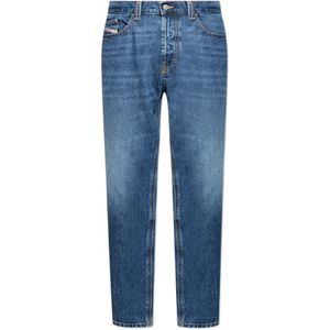 Diesel, Jeans, Heren, Blauw, W33 L30, ‘2010 D-Macs L.30’ jeans