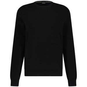 Hugo Boss, Round-neck Truien Zwart, Heren, Maat:M