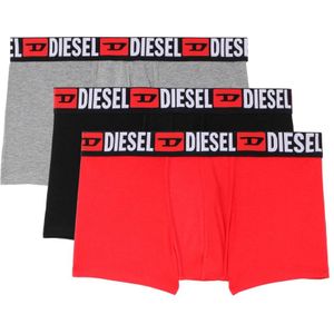 Diesel, Ondergoed, Heren, Zwart, XL, Katoen, Boxer-Umbx-Dami Threepack: Upgrade je ondergoed met deze stijlvolle set