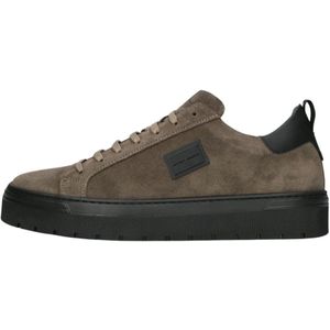 Antony Morato, Schoenen, Heren, Bruin, 41 EU, Suède, Bruine Suède Lage Sneakers