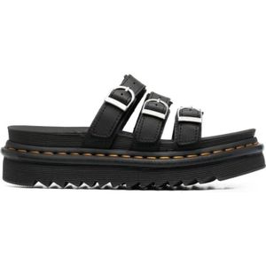 Dr. Martens, Slippers Zwart, Dames, Maat:37 EU